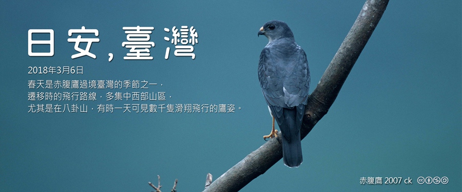 365 日安，臺灣之2018年3月6日